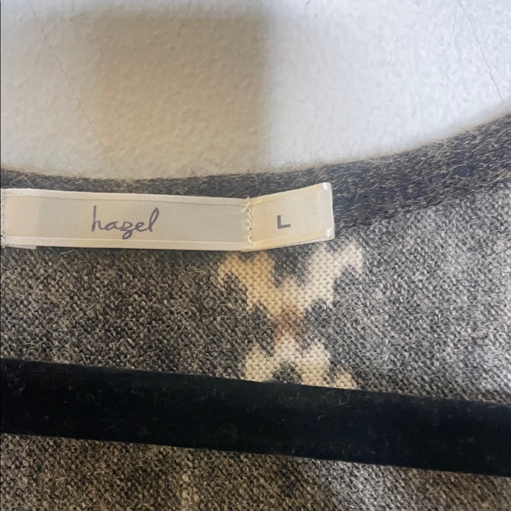 Hazel Brown Multicolor Patterned Long Sleeve Dress - image 2